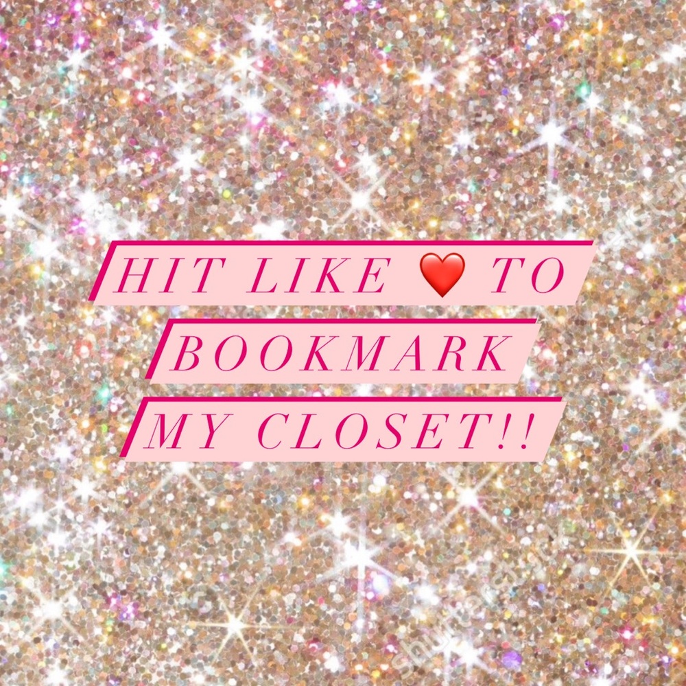 Hit the ❤️ to bookmark my closet!